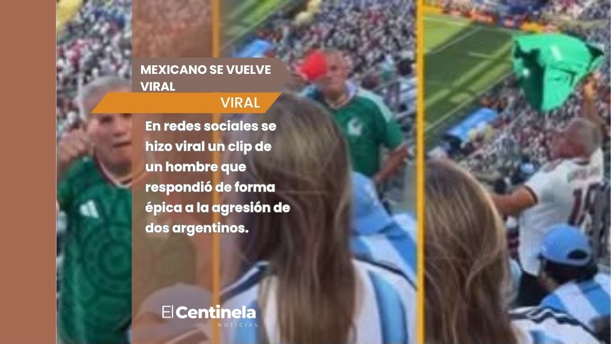 ​¡Grande! Mexicano se vuelve VIRAL por épica respuesta a insultos de argentinos