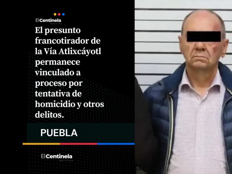 Defensa del francotirador de la Atlixcáyotl ofreció un millón de pesos a víctima para retirar acusación