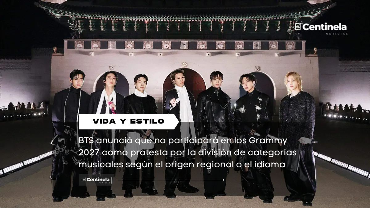 BTS rechaza participar en los Grammy y pide valorar la música sin dividirla en región o idioma