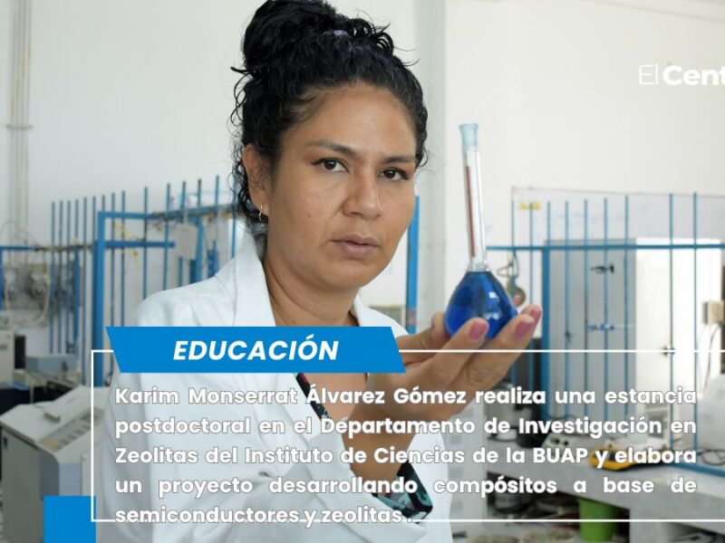 Desarrolla investigadora BUAP proyecto para remover contaminantes en cuerpos de agua