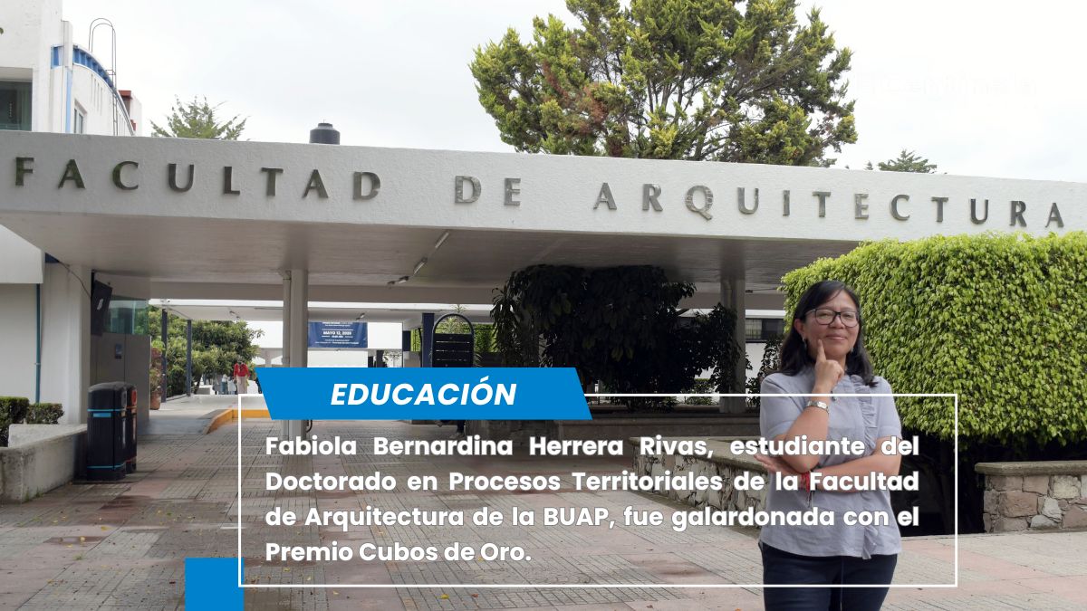 Gana estudiante BUAP dos Premios “Cubos de Oro” de la Unión Internacional de Arquitectos
