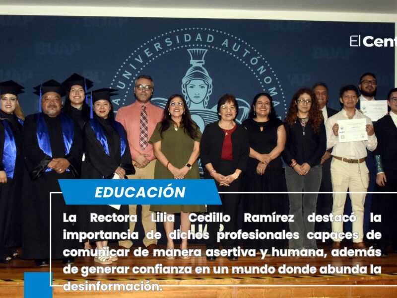 Son una generación que promoverá un cambio: Rectora Lilia Cedillo