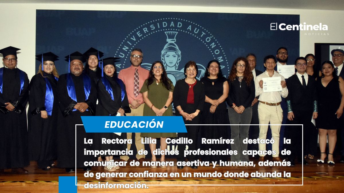 Son una generación que promoverá un cambio: Rectora Lilia Cedillo