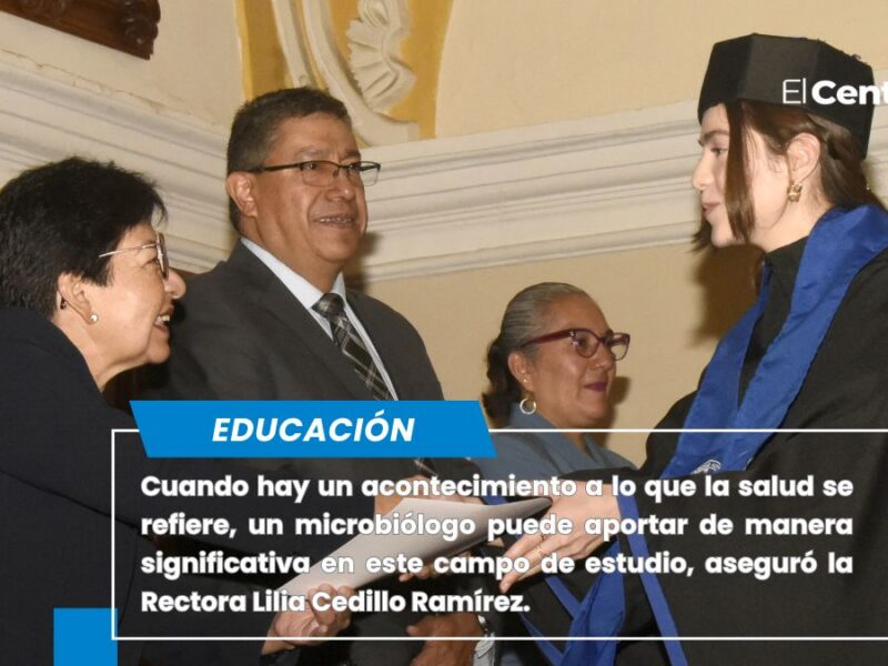 Microbiología, área con gran oportunidad de crecimiento: Rectora Lilia Cedillo