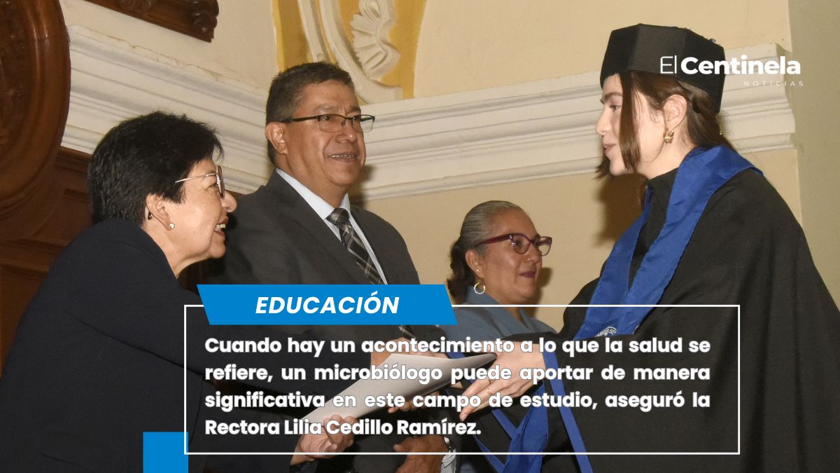 Microbiología, área con gran oportunidad de crecimiento: Rectora Lilia Cedillo