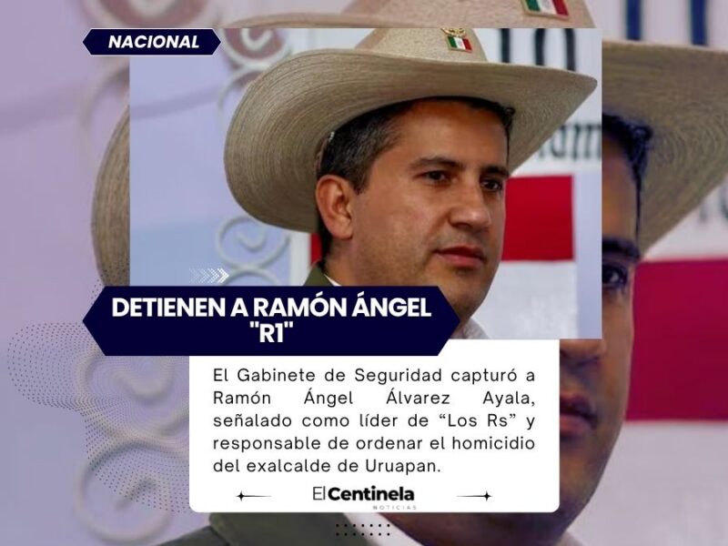 Detienen a Ramón Ángel "R1", presunto autor intelectual del asesinato de Carlos Manzo; suman 31 detenidos por el caso