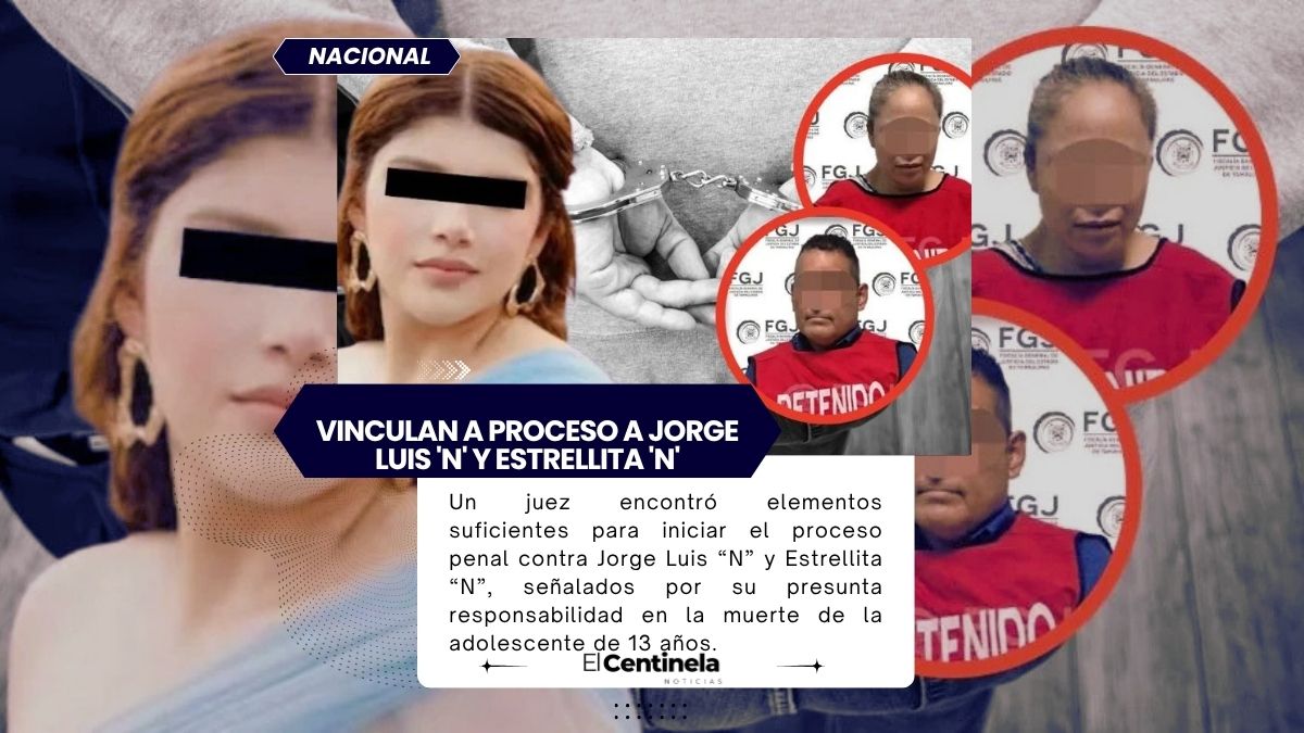 Vinculan a proceso a Jorge Luis 'N' y Estrellita 'N', por el feminicidio de Dafne Zapata Quintos en Academia Militarizada