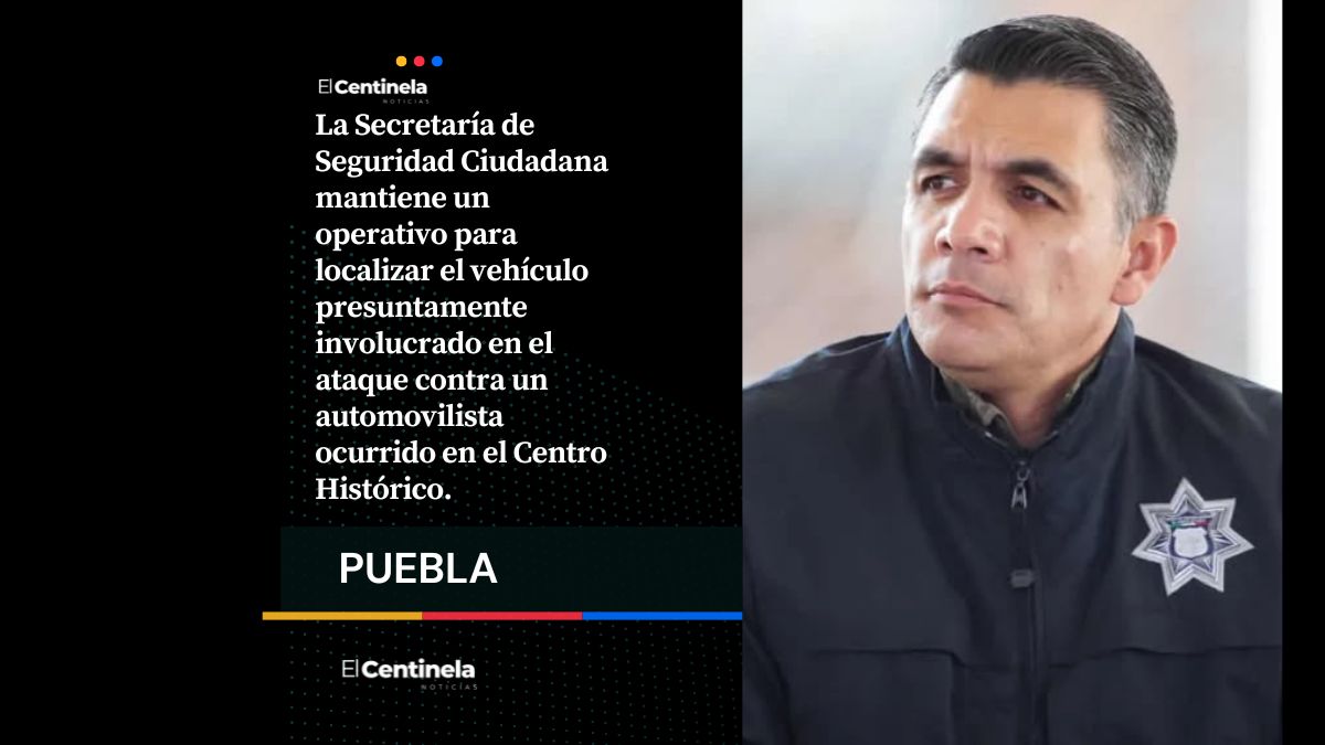 SSC busca camioneta involucrada en intento de asalto a automovilista frente a la Catedral
