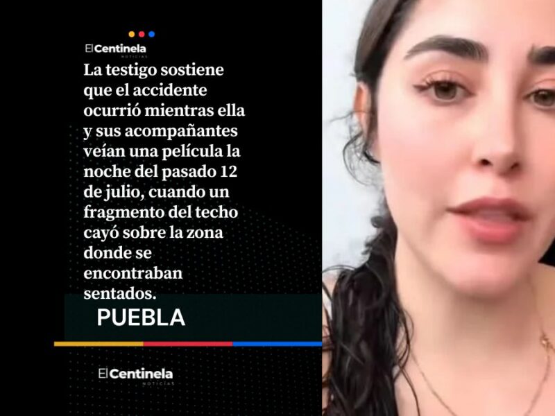 “Nos insultaron y no dieron solución”: asistente acusa falta de empatía de Cinépolis Angelópolis tras caída de plafón