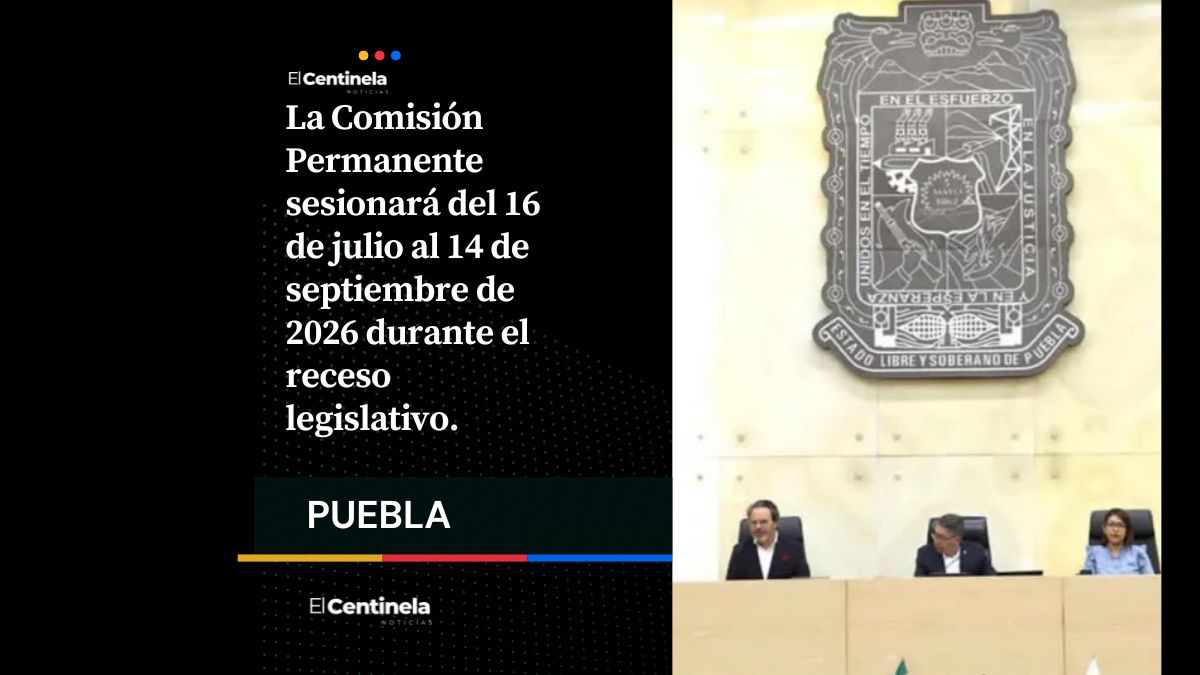 Congreso de Puebla instala Comisión Permanente para el Tercer Periodo de Receso