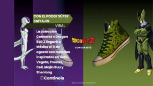 Converse x Dragon Ball Z llega a México: precio, lanzamiento y modelos con Goku y Vegeta