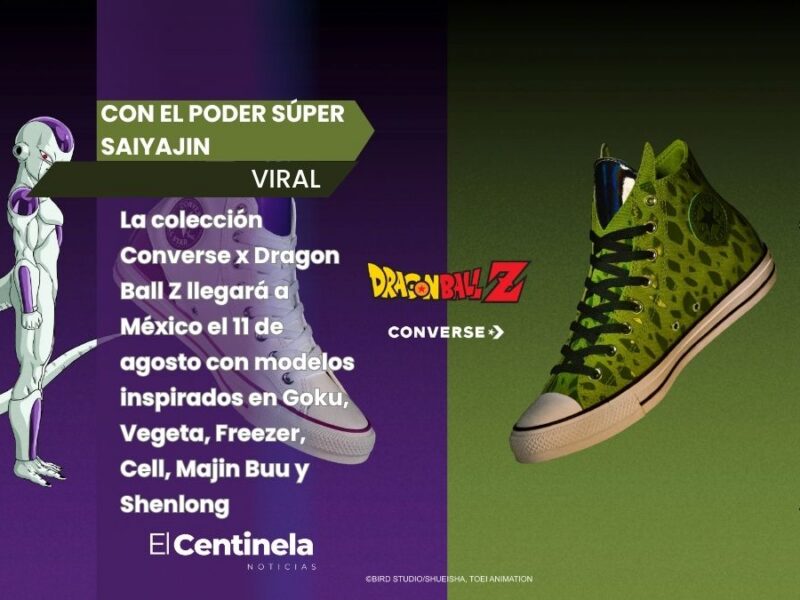 Converse x Dragon Ball Z llega a México: precio, lanzamiento y modelos con Goku y Vegeta