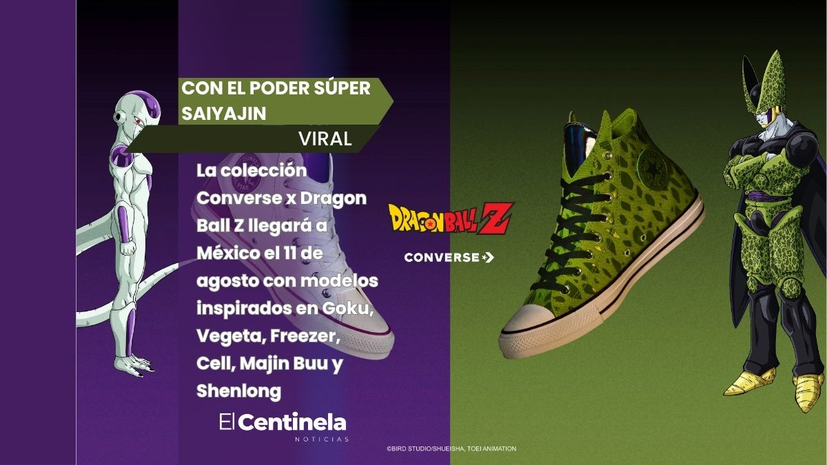 Converse x Dragon Ball Z llega a México: precio, lanzamiento y modelos con Goku y Vegeta