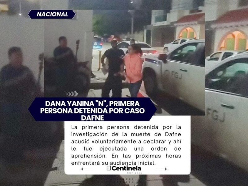 Detienen a Dana Yanina "N", primera persona detenida por caso Dafne: esto sabemos
