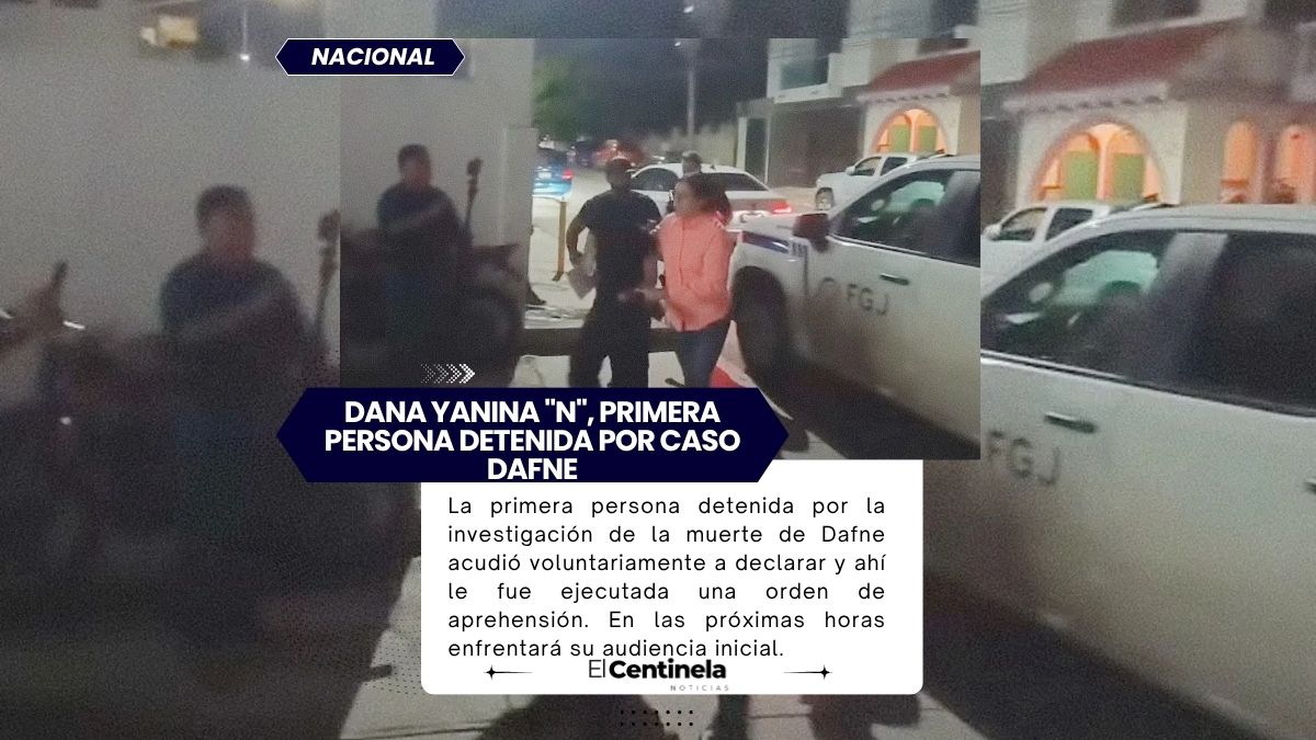 Detienen a Dana Yanina "N", primera persona detenida por caso Dafne: esto sabemos