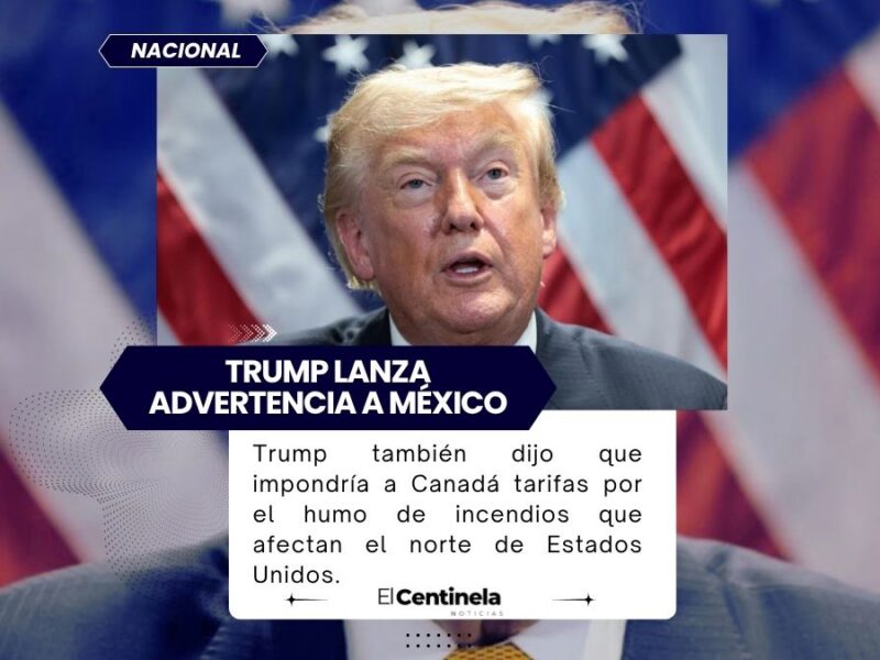 Trump bromea con imponer un “gran arancel” a México por lechuga vinculada a la diarrea explosiva