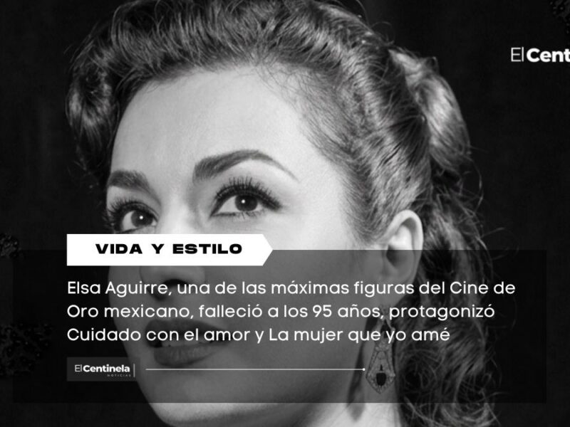 Muere Elsa Aguirre a los 95 años, el Cine de Oro pierde a una de sus últimas grandes leyendas