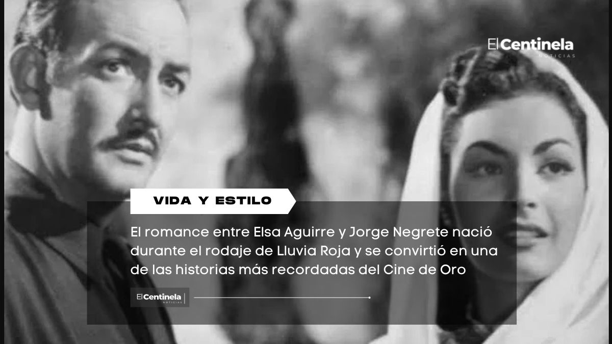 Elsa Aguirre y Jorge Negrete: el amor que inició en el cine y terminó por una inesperada razón