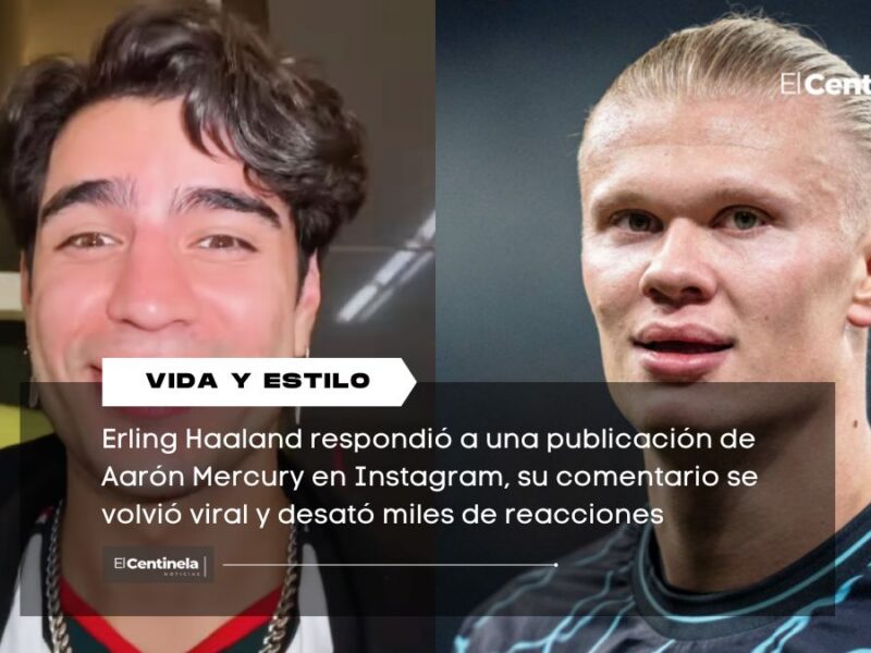 Erling Haaland sorprende a Aarón Mercury con inesperado mensaje, ¿cuándo pasó?