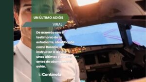 Profesor salta de un avión en pleno vuelo y su alumna aterriza sola: "Sabes lo que tienes que hacer"