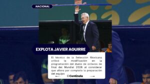"Estoy bastante encabr****": Javier Aguirre explota por cambio de horario en México Vs Inglaterra © 2025 Imagen - Excélsior. Todos los derechos reservados. El contenido de este sitio y de la edición impresa está protegido por la Ley Federal del Derecho de Autor. Prohibida la reproducción total o parcial sin autorización previa y por escrito. El material de terceros conserva sus propios derechos.