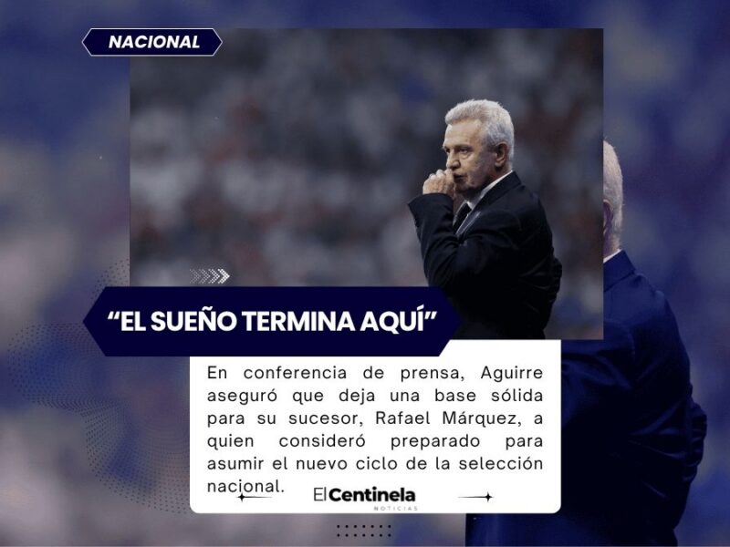 “El sueño termina aquí”: Javier Aguirre se despide de la Selección Mexicana tras eliminación del Mundial