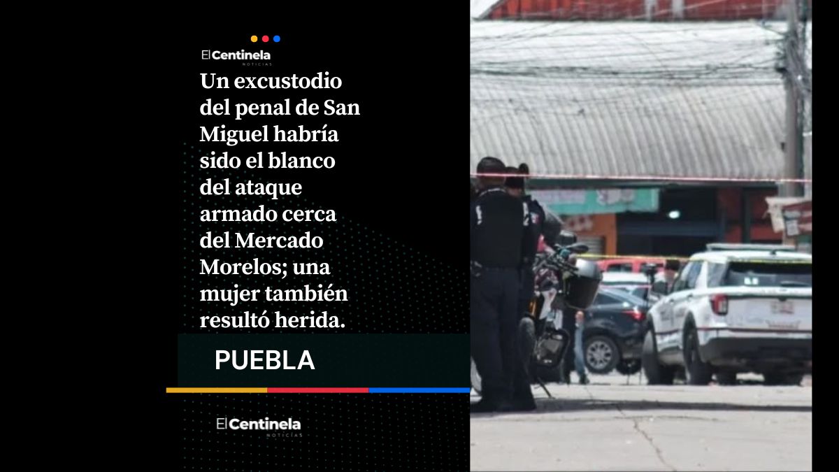 Iban por él: excustodio de San Miguel sobrevive al ataque armado en estética cerca del Mercado Morelos