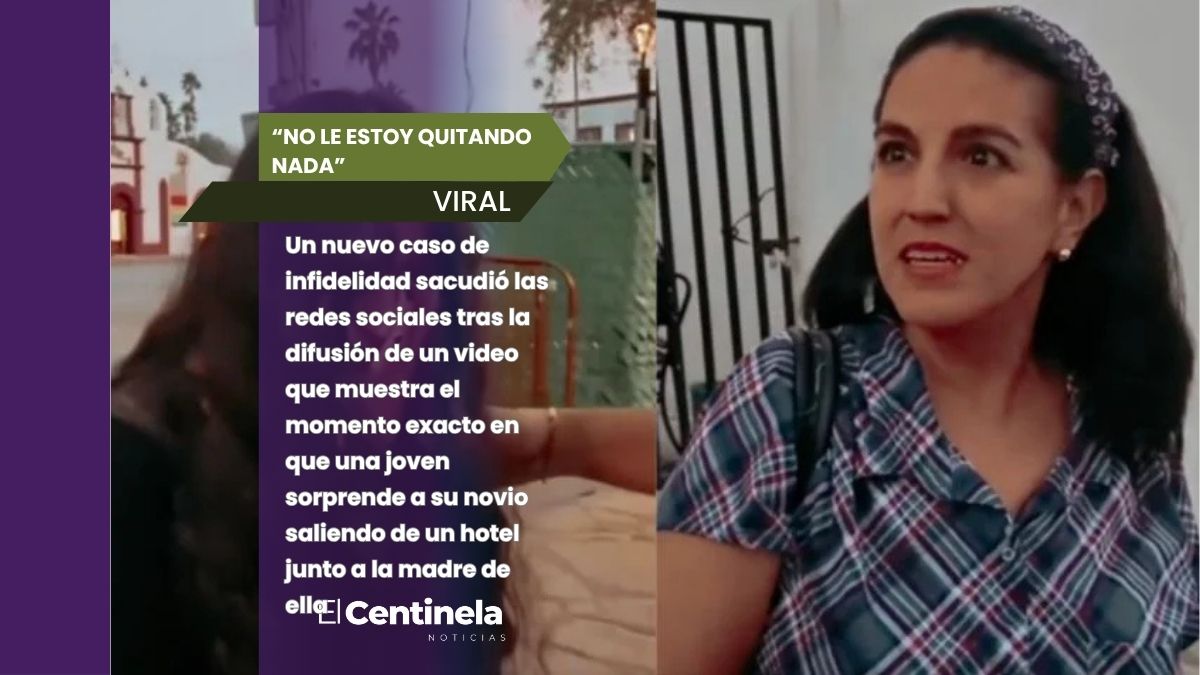 Joven sorprende a su novio en plena infidelidad con su madre y los confronta: “No le estoy quitando nada”
