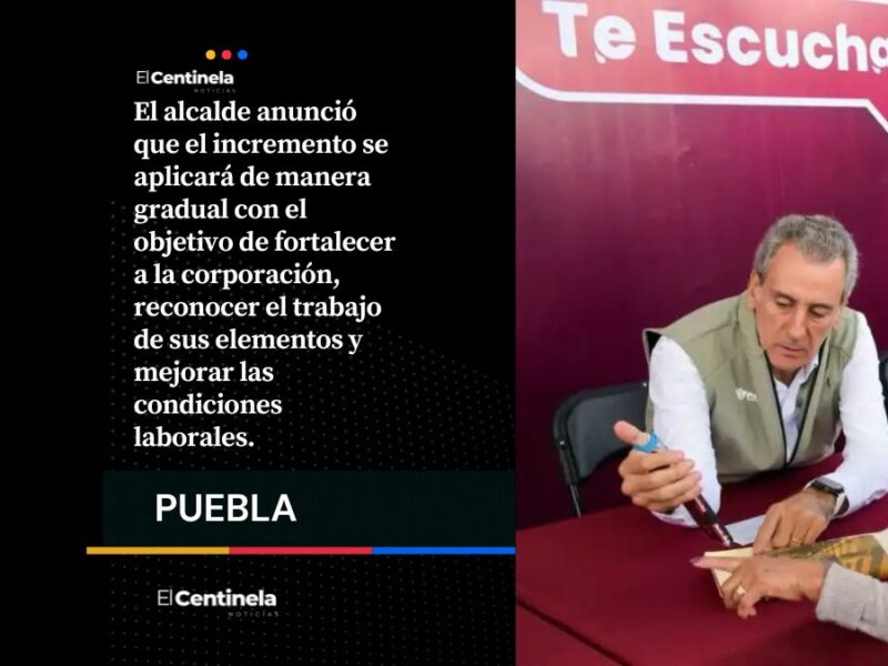 Pepe Chedraui cerrará gobierno con 27 % más en salario para policías