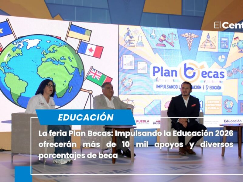 BUAP y gobierno amplían oportunidades en la feria Plan Becas: Impulsando la Educación