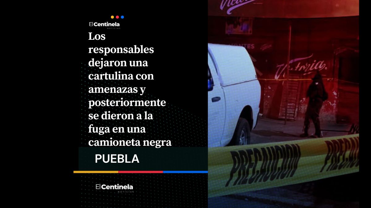 Ejecutan a adulto mayor en su negocio de Santa Rita Tlahuapan, Puebla; atacantes dejan narcomensaje