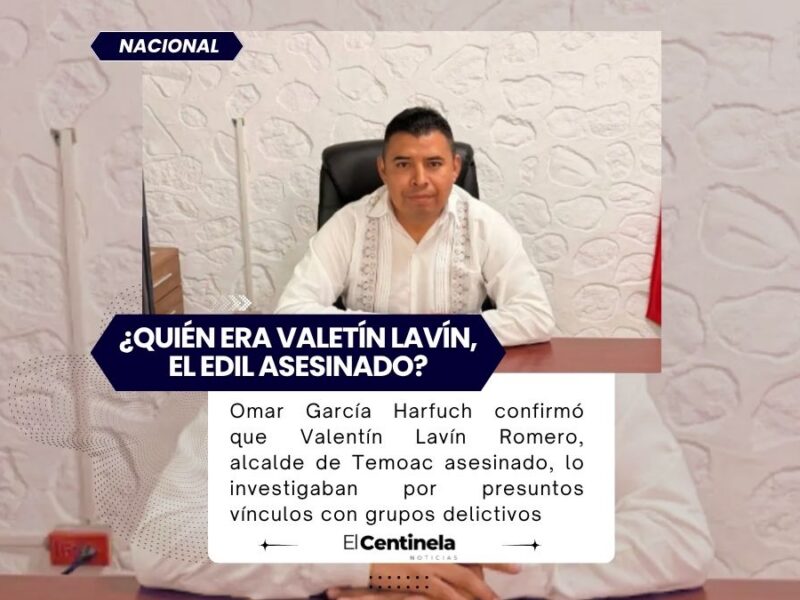 Valentín Lavín, edil de Temoac asesinado era investigado por nexos con el crimen organizado: Harfuch