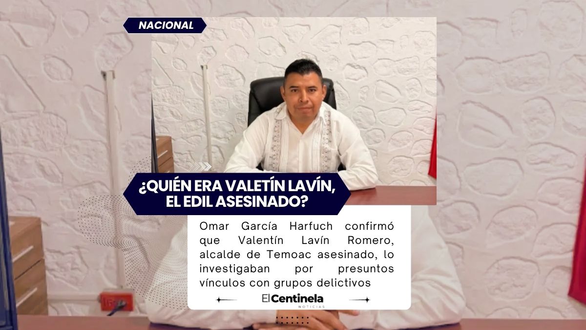Valentín Lavín, edil de Temoac asesinado era investigado por nexos con el crimen organizado: Harfuch