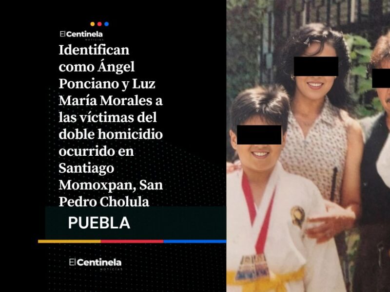 Ángel Ponciano y Luz María Morales: padres que murieron a manos de su hijo Ángel en Momoxpan