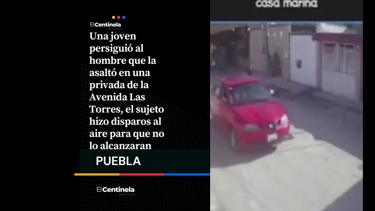 Mujer persigue a ladrón tras asalto en Avenida Las Torres, delincuente dispara para escapar