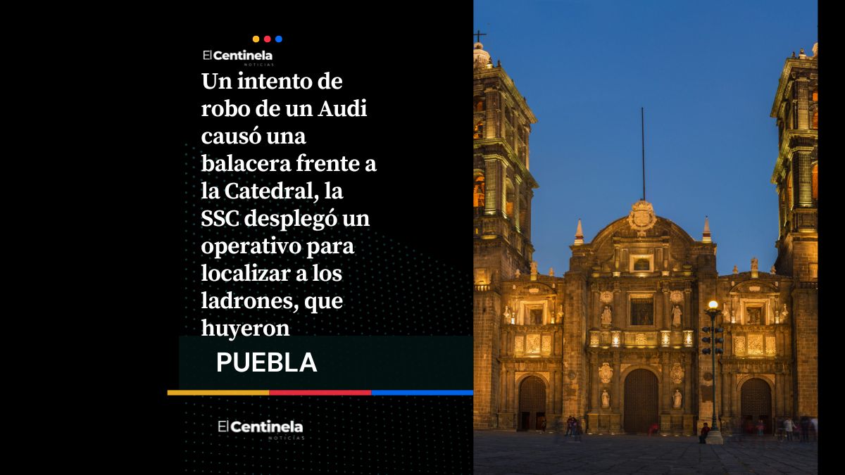 ¡En pleno Centro! Intentan robar un Audi a balazos frente a la Catedral, ladrones logran escapar