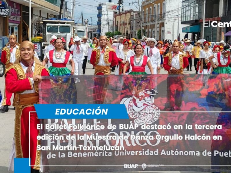 Ballet Folklórico BUAP sobresale en la Muestra de Danza Orgullo Halcón