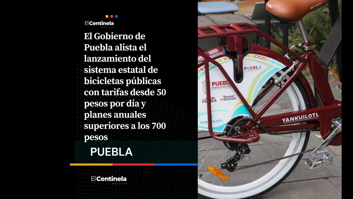Bicicletas públicas en Puebla: estos serían los costos por día, mes y año del sistema estatal