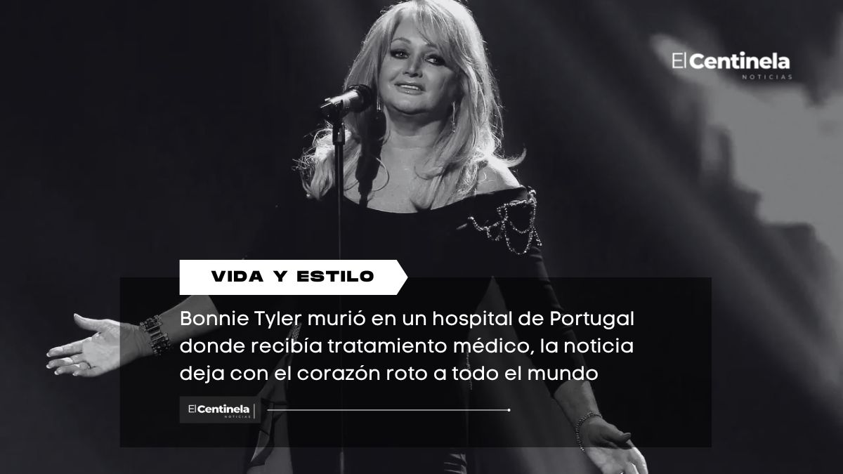 Fallece Bonnie Tyler, intérprete del clásico ‘Total Eclipse of the Heart’, a los 75 años