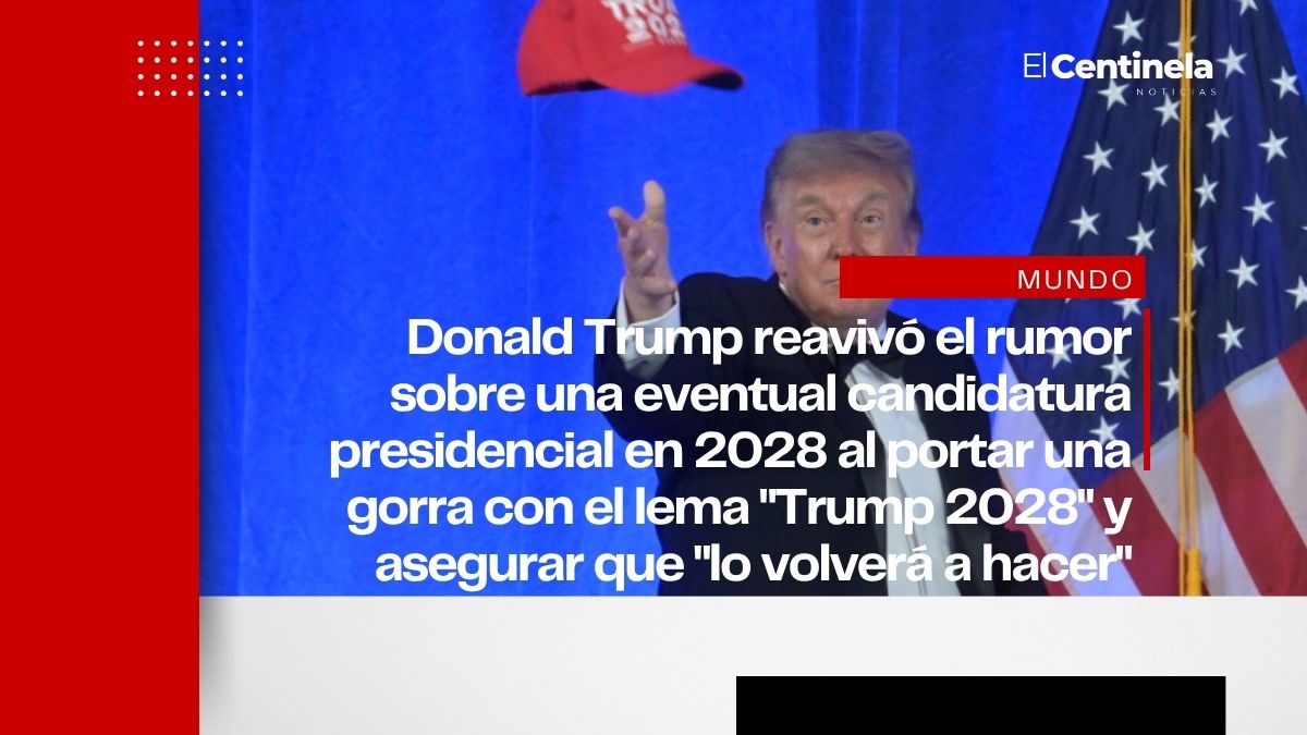 ¿Donald Trump puede buscar la reelección en 2028? Esto dijo el presidente de Estados Unidos