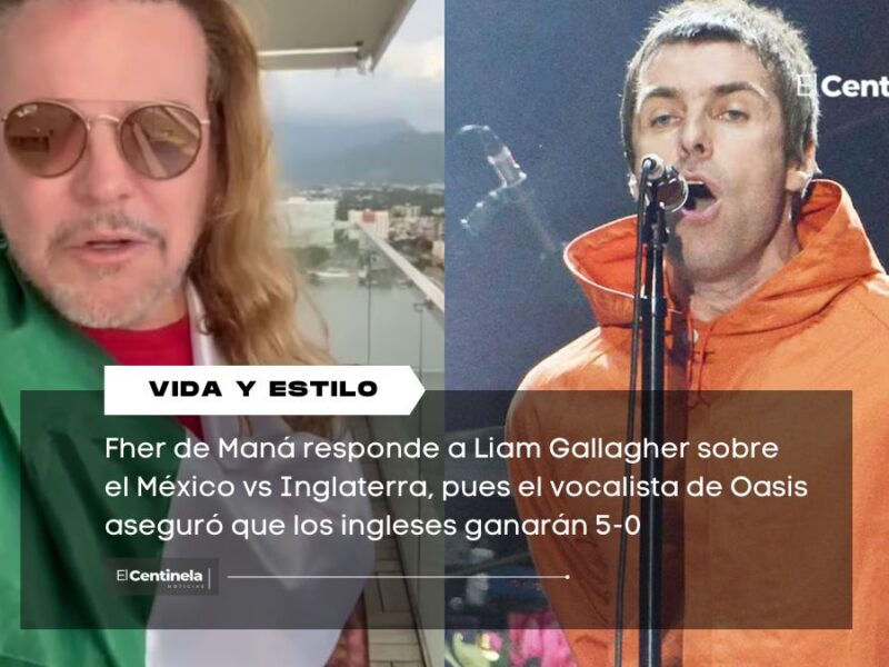 Fher de Maná responde a Liam Gallagher por su pronóstico del México vs Inglaterra: “Ubícate”