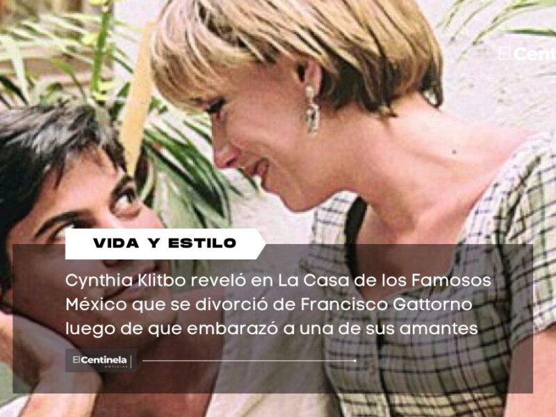 Cynthia Klitbo revela que terminó con Francisco Gattorno porque embarazó a su amante