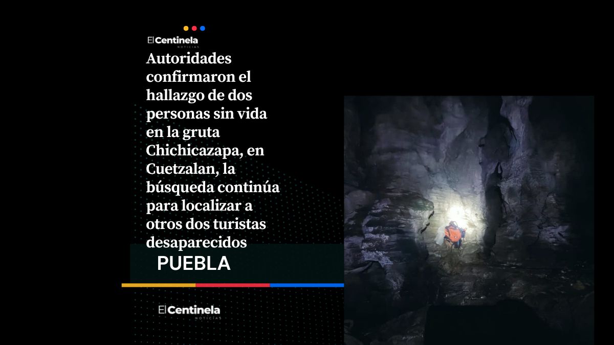 Suman dos turistas sin vida en la gruta de Cuetzalan, sigue la búsqueda de otros dos