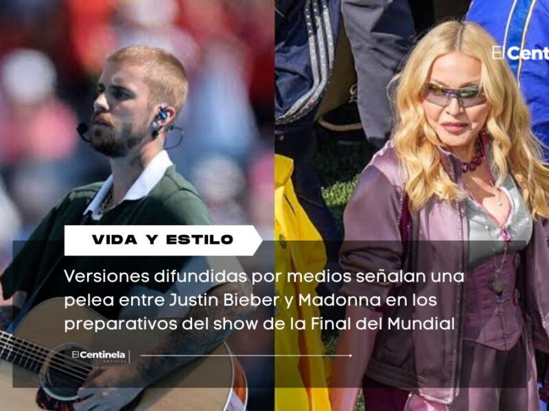 ¿Justin Bieber y Madonna pelearon en los camerinos del Mundial? Esto es lo que se sabe