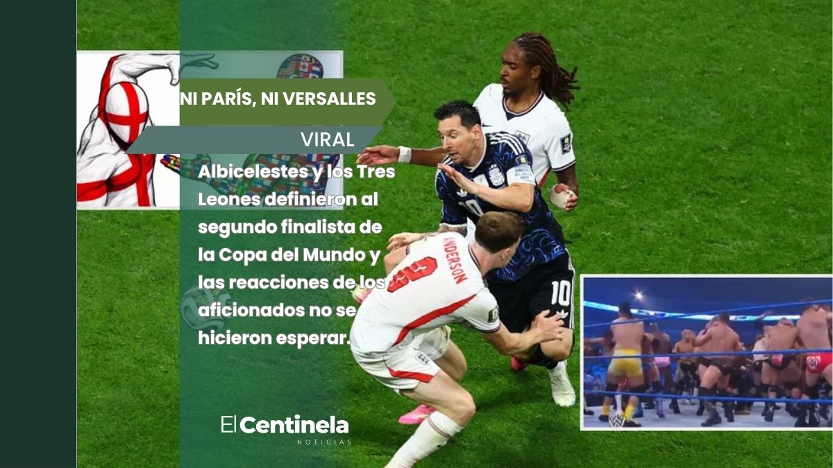 ¿Era la WWE? Los mejores memes del Inglaterra contra Argentina en la Semifinal del Mundial 2026