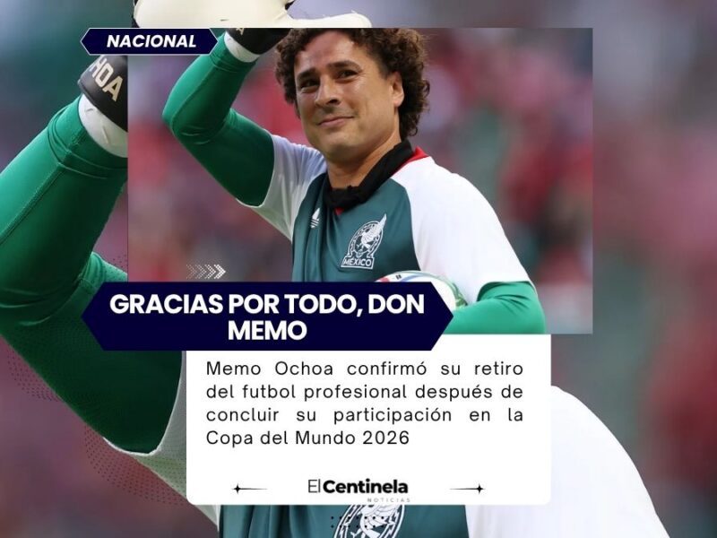 Memo Ochoa anuncia su retiro del futbol profesional tras el Mundial 2026: "Lo di todo"