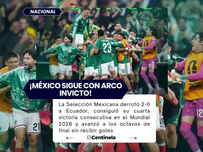 México imparable en el Mundial: derrota a Ecuador, avanza a octavos de final y se mantiene invicto