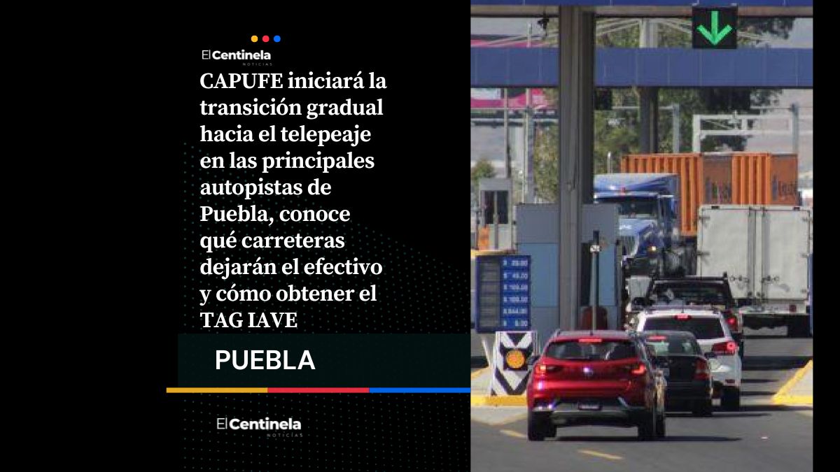 No más efectivo: CAPUFE eliminará gradualmente esta forma de pago en casetas de Puebla
