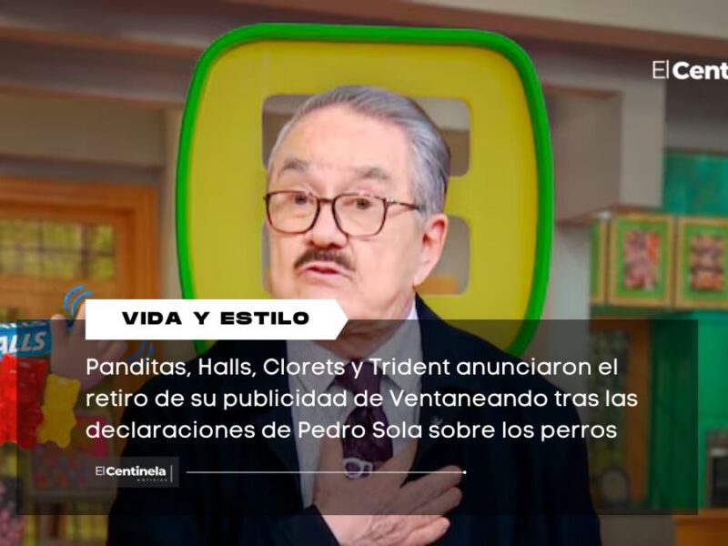 Marcas retiran publicidad de Ventaneando tras polémica de Pedro Sola por comentarios sobre perros