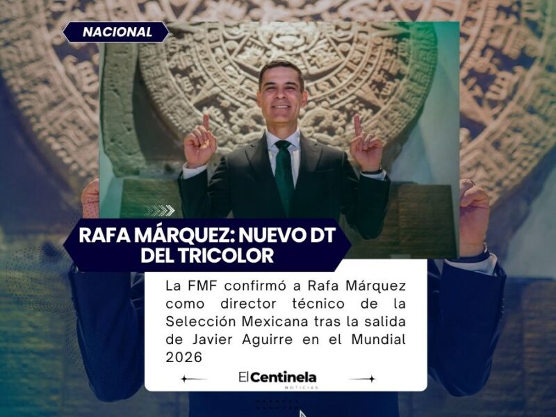 Hay nuevo director: Rafa Márquez es nombrado el nuevo entrenador de la Selección Mexicana